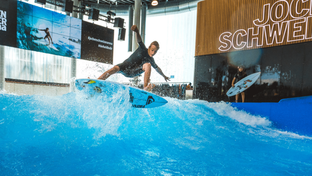 Jochen Schweizer Arena Surfwelle für Einsteiger, Profils