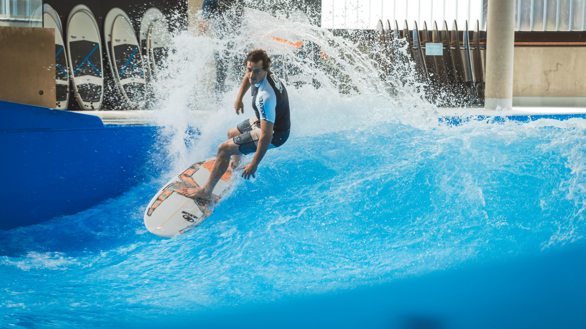 Surfwelle für verschiedene Level