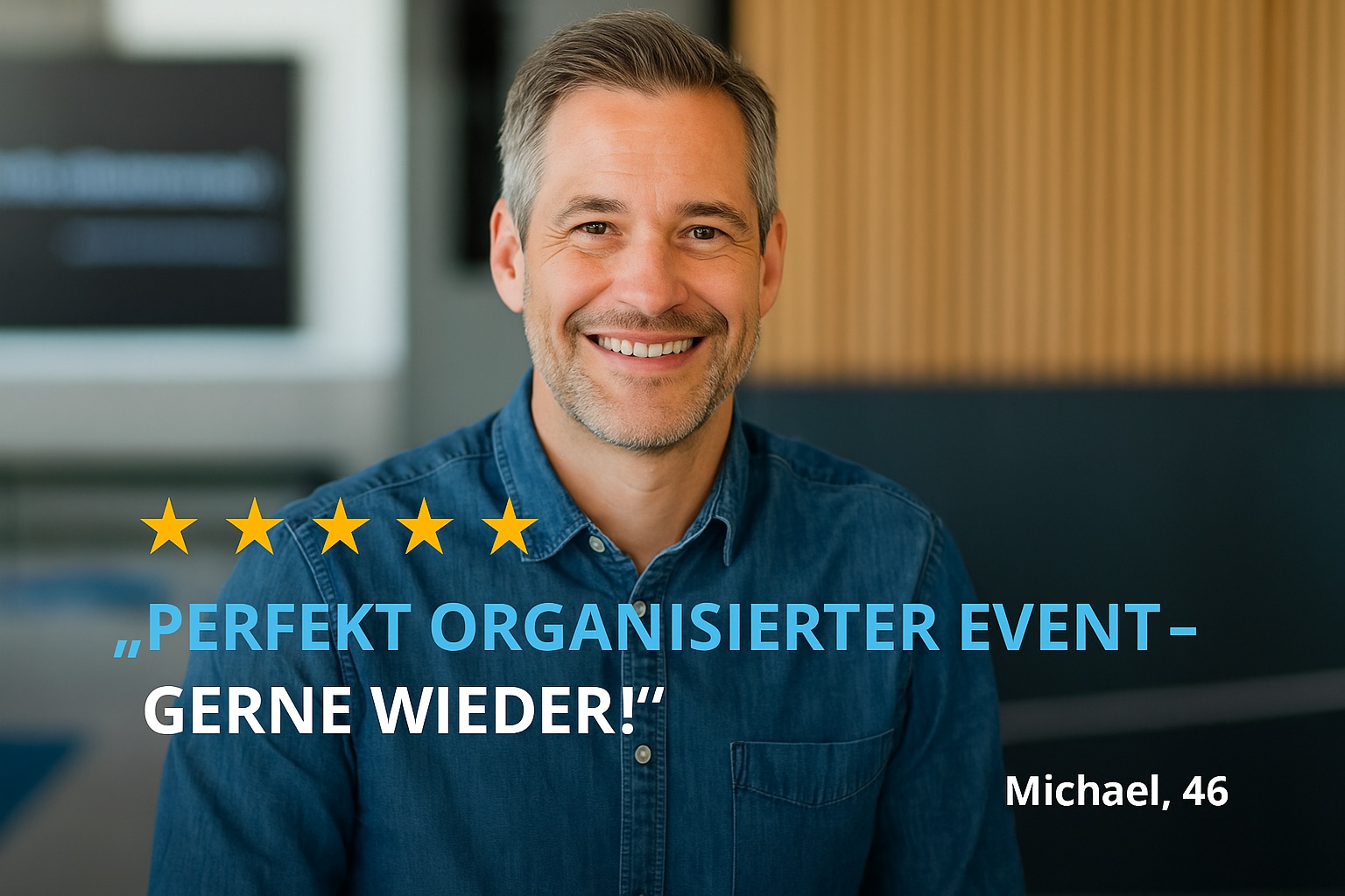 Testimonial Bewertung B2B Jochen Schweizer Arena