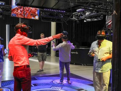 VR-Games testen beim Jochen Schweizer Business Club