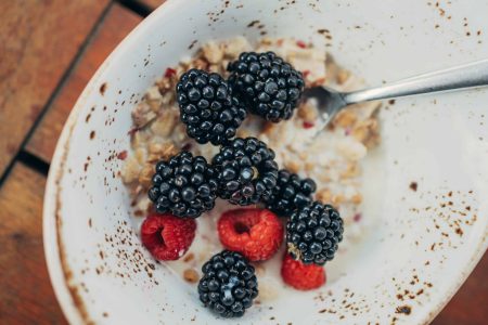 Müsli beim Sonntagsbrunch